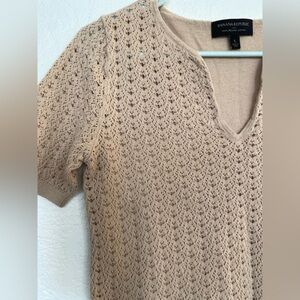 Organic Cotton Knit Top